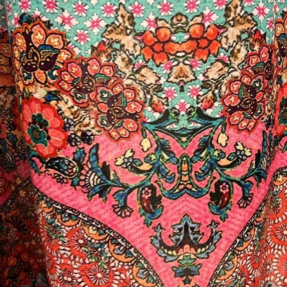 Mahila Anthropologie brand open front Kimono One Size - Picture 12 of 13